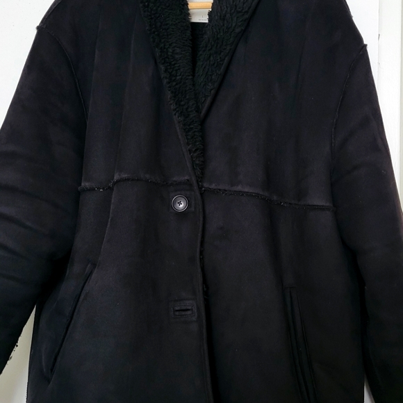 XX SOLD XX Wilfred Free black Winter coat - Picture 2 of 5